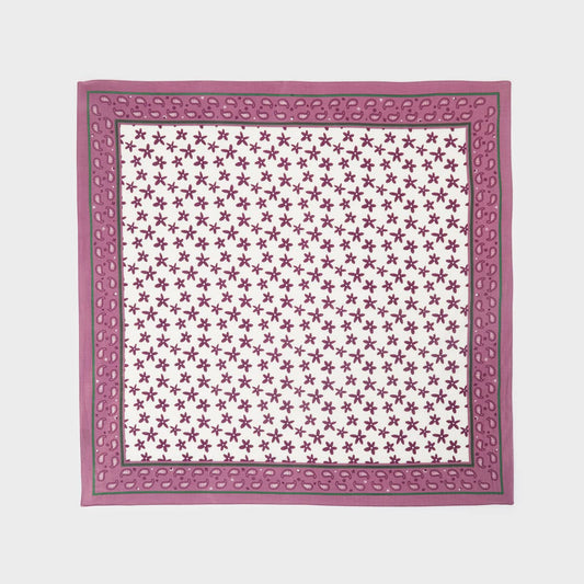 Foulard quadrato in cotone biologico Servane