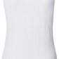 Top a costine in cotone biologico Alberte bianco