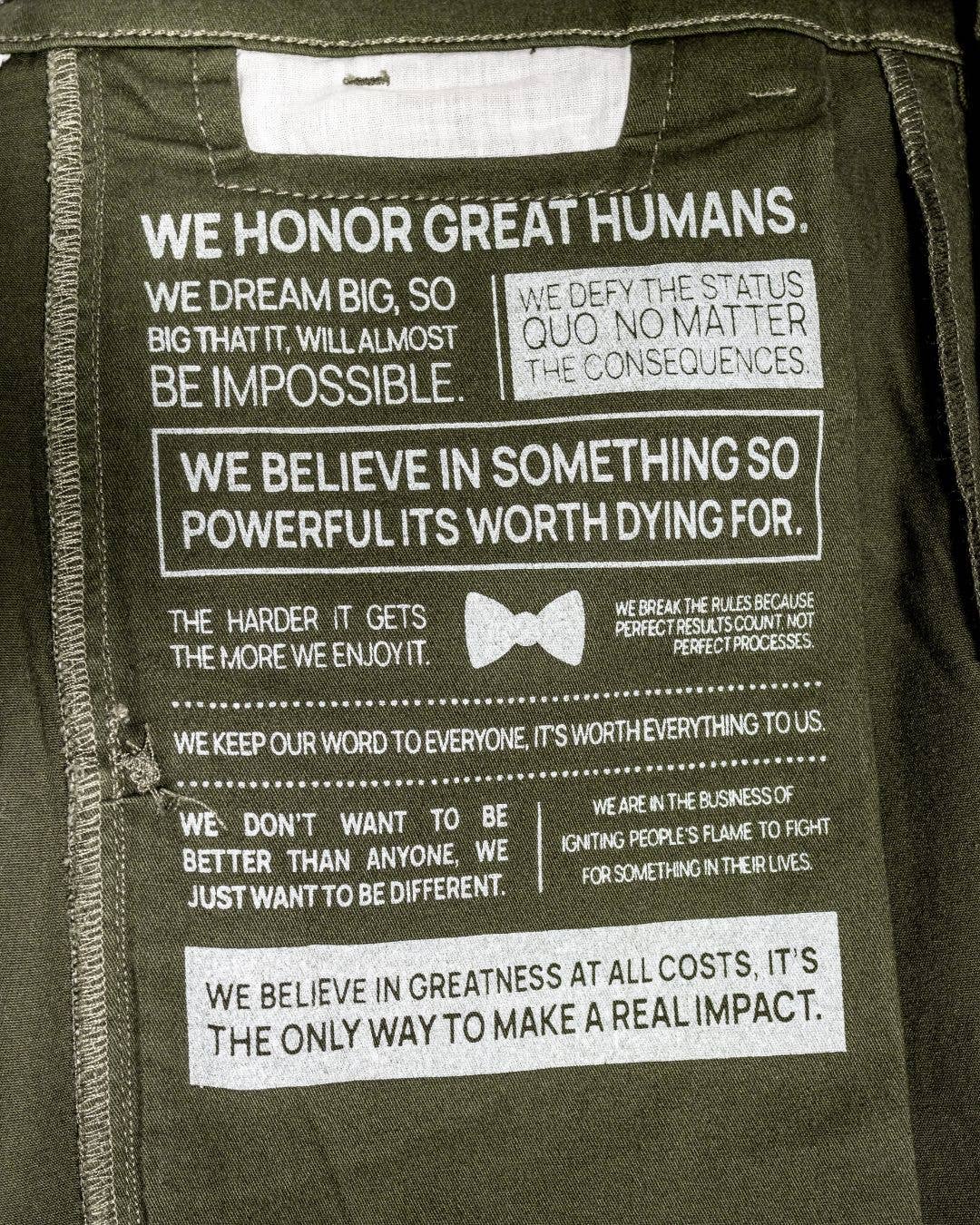 Pantaloncini chino verdi militari elasticizzati