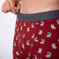Boxer in cotone biologico Marcel con stampa cani