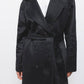 Cappotto doppiopetto con cintura