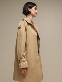 Cappotto trench donna elegante con bottoni
