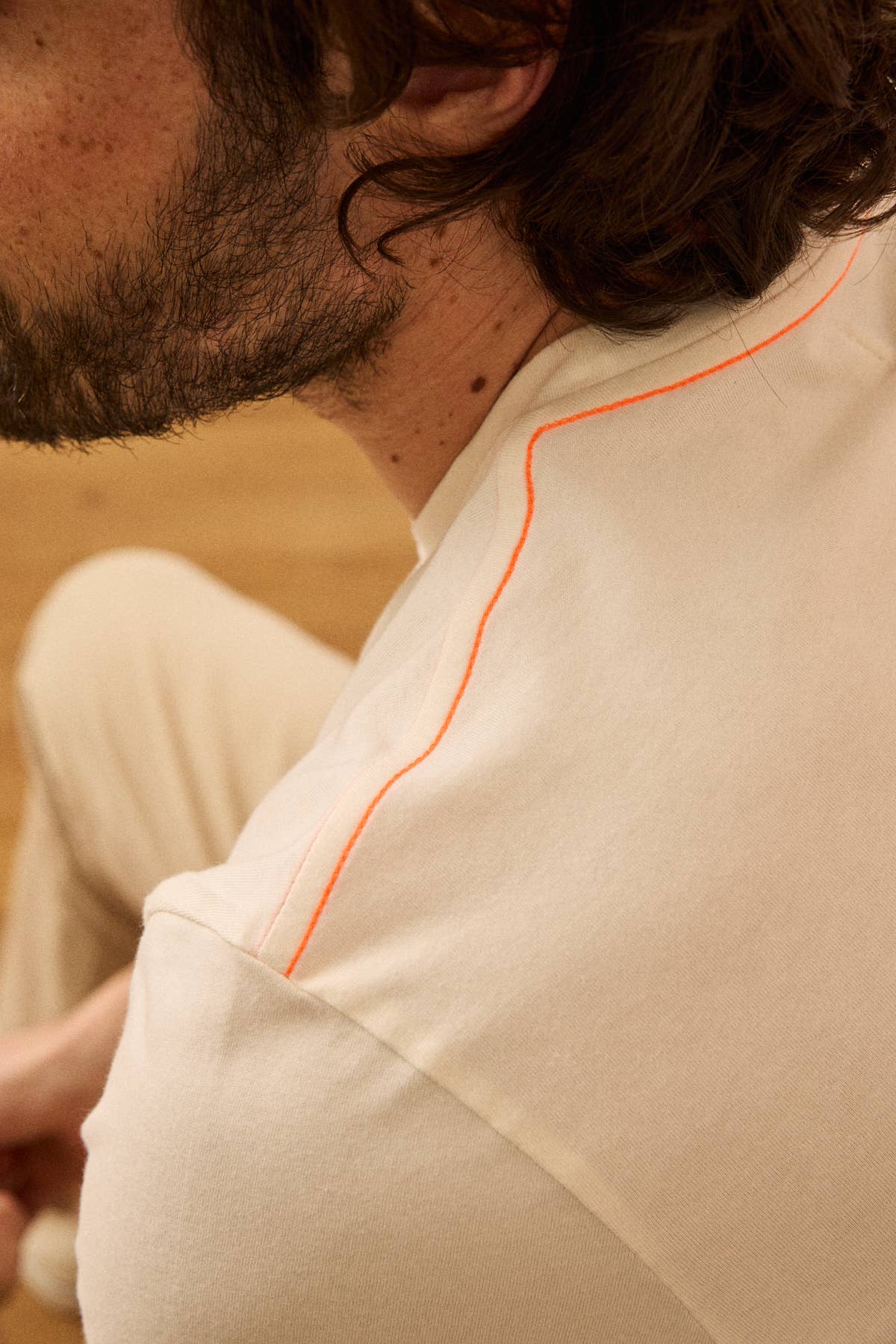 T-shirt Beau Pic Milk in cotone biologico