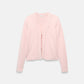 Giacca in maglia con pietre a contrasto