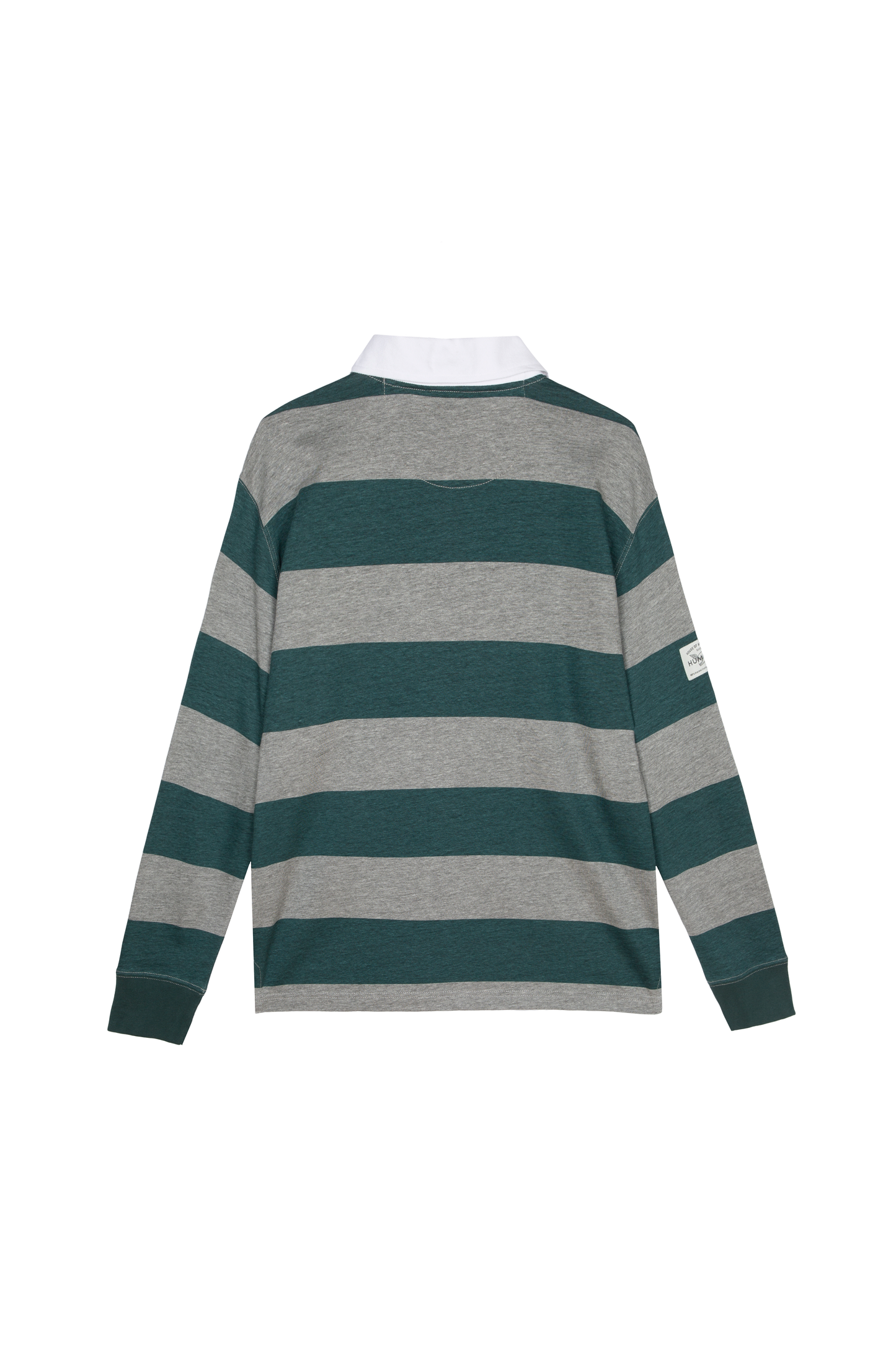 Polo rugby a maniche lunghe in cotone biologico