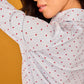 Camicia Neve a righe blu