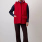 Gilet con cappuccio Cachet