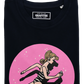 T-shirt unisex in cotone biologico con stampa Barbie