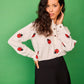 Camicia Bellota con stampa coccinelle