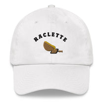 Cappellino Dad Hat Ricamato Raclette in Cotone