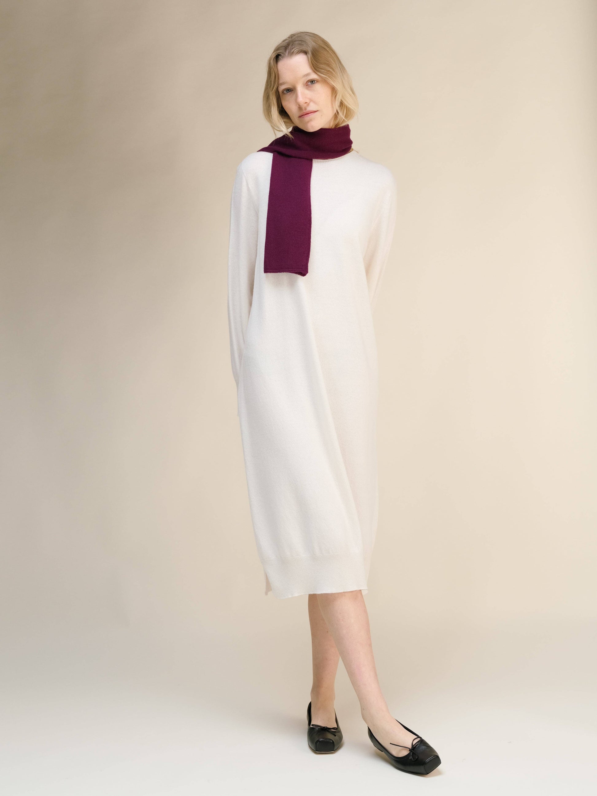 Jabot in misto cashmere