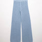 Pantaloni in cotone fine all’uncinetto