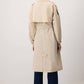 Trench oversize con maniche elasticizzate