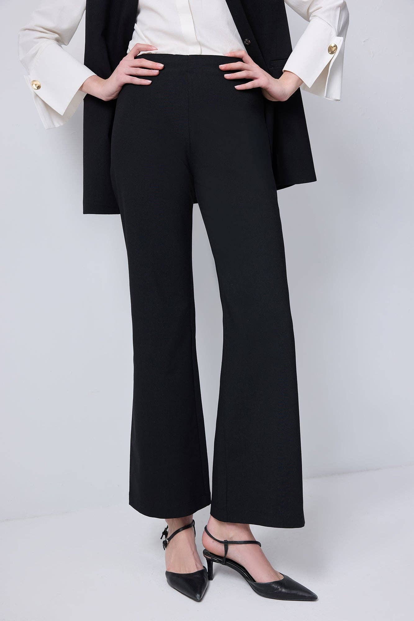 Completo in viscosa con gilet e pantaloni