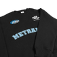 Felpa girocollo oversize Founder Metralha