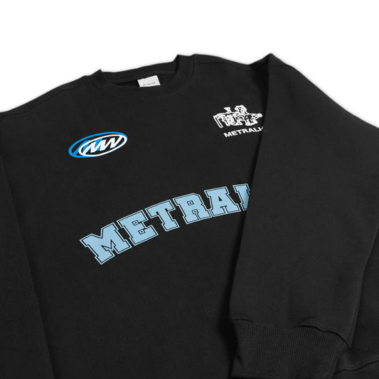 Felpa girocollo oversize Founder Metralha
