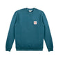 Felpa unisex Billyclub blu navy in cotone biologico