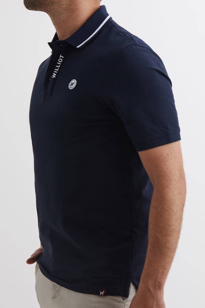Polo Williot in piqué di cotone personalizzata