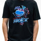 T-shirt Denver anni ’80 con stampa cartoon