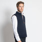 Gilet imbottito reversibile Navy/Camel Brunch