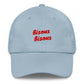 Cappellino dad hat Bisous Bisous ricamato