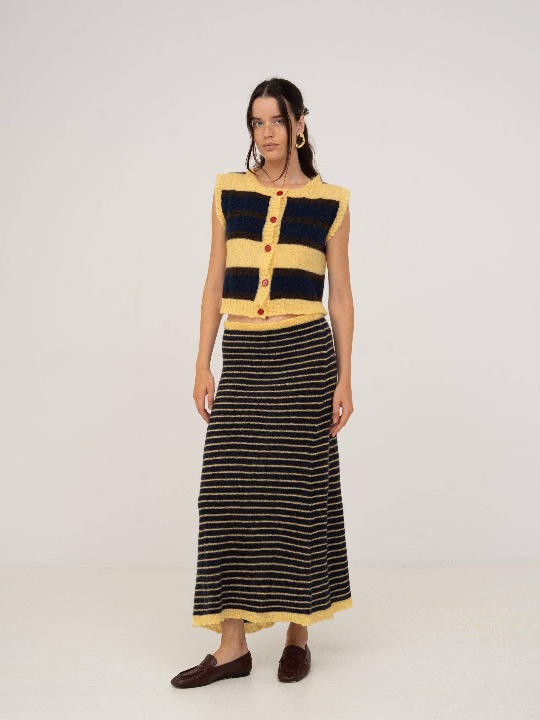 Gilet in maglia da donna