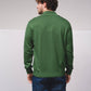 Polo bicolore slim fit con zip in cotone