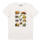 T-shirt unisex in cotone biologico con stampa Pokémon