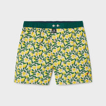 Boxer in cotone biologico con stampa agrumi