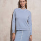 Maglione in maglia girocollo da donna