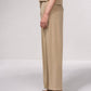 Pantaloni palazzo in lurex con coulisse