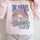 Felpa oversize grafica “He Makes All Things New”