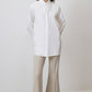 Camicia bianca con dettaglio cravatta
