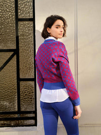Pantaloni push-up in twill elasticizzato