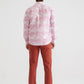 Camicia rosa floreale comfort fit