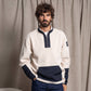 Felpa sherpa con zip Snowflake Milk