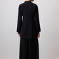 Giacca in crepe con zip da donna
