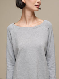 Maglione in maglia lurex da donna