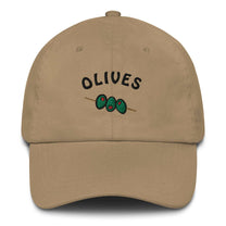 Cappellino da baseball ricamato Olives