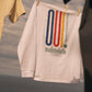 T-shirt a maniche lunghe “Oui” in cotone biologico