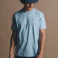Cappellino five panel in nylon idrorepellente blu