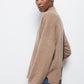 Cardigan in maglia con scollo a V