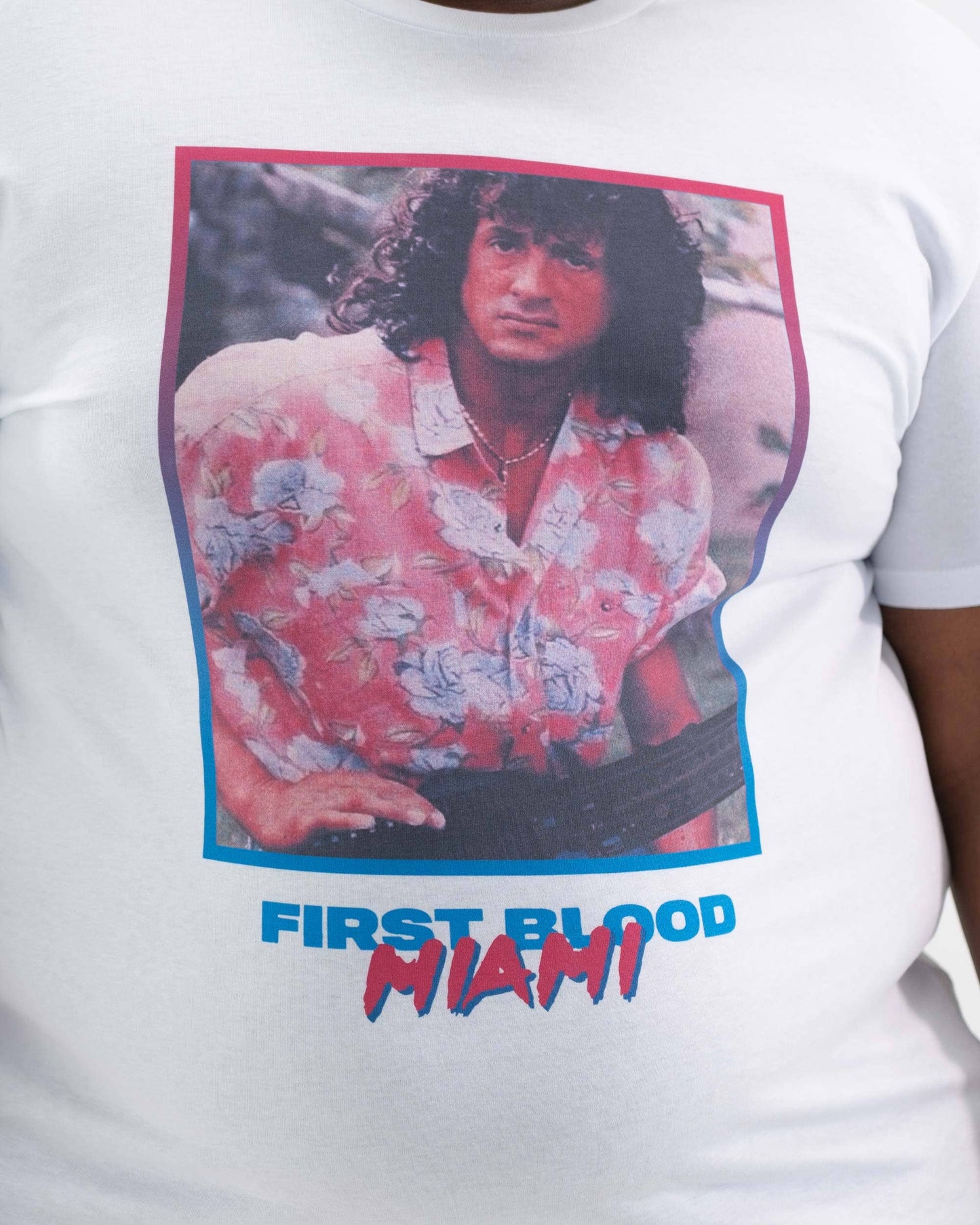 T-shirt First Blood Miami in cotone biologico