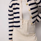 Cardigan in maglia a righe