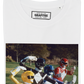 T-shirt Power Ranger con stampa frontale in cotone biologico