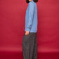 Camicia cowboy con maxi colletto