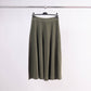 Gonna midi in maglia fluida svasata