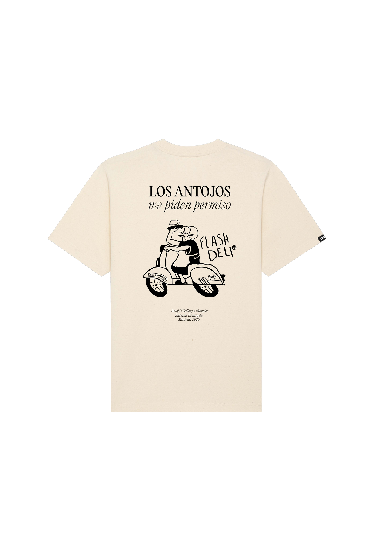 T-shirt Flash Deli in cotone biologico