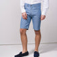 Bermuda slim fit cinque tasche in denim