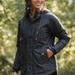 Parka Sequoia in cotone cerato nero